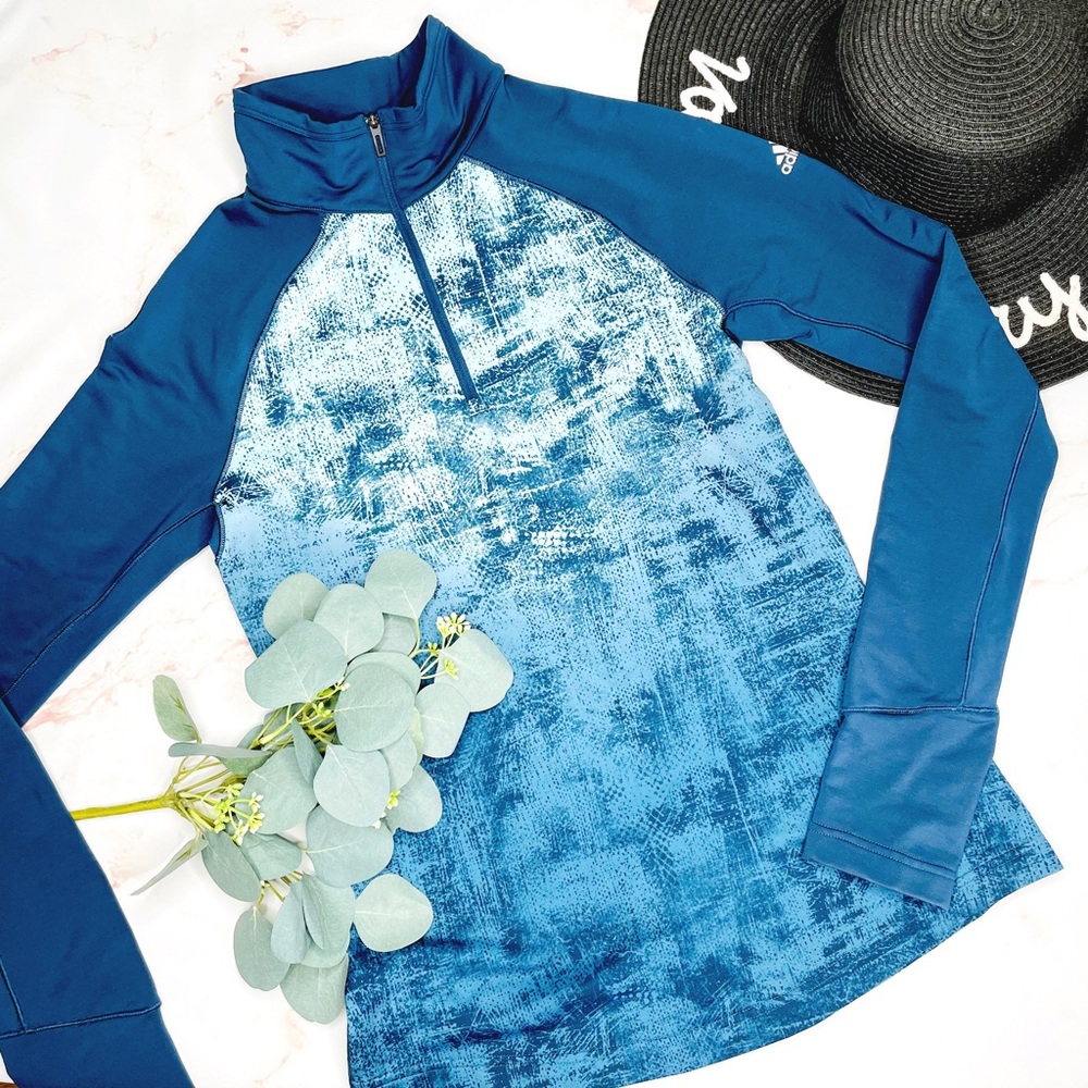 Adidas Tech Fit Quarter Zip Pullover Sweater